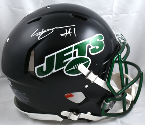 Ahmad Sauce Gardner Signed Jets Alt 22 F/S Speed Authentic Helmet-Beckett W Holo