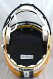 Brett Favre Signed Green Bay Packers F/S Speed Helmet- Beckett W Hologram *Black