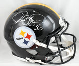 Jerome Bettis Autographed Steelers F/S Speed Authentic Helmet - Beckett W Holo
