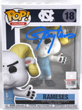 Lawrence Taylor Autographed North Carolina Funko Pop #18 - Beckett W Holo *Blue