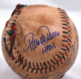 Sandlot Cast Signed Custom Baseball w/8 Actors Inscribed - Beckett W Holo *Blue