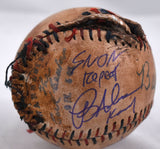 Sandlot Cast Signed Custom Baseball w/8 Actors Inscribed - Beckett W Holo *Blue