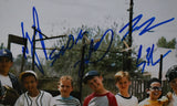 Sandlot Cast Autographed 11x14 Image 1 Photo - Beckett W Hologram *Blue