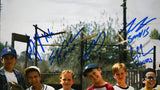 Sandlot Cast (8) Autographed 16x20 Photo w/ Inscription - Beckett W Holo *Blue