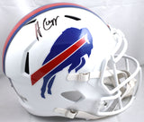 Amari Cooper Autographed Buffalo Bills F/S Speed Helmet - Beckett W Hologram