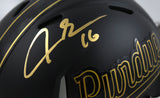 Aidan O'Connell Signed Purdue Script Speed Mini Helmet- Beckett W Hologram *Gold