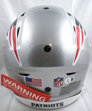 Randy Moss Autographed Patriots F/S Speed Flex Helmet - Beckett W Hologram