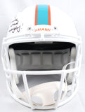 Ricky Williams Signed Dolphins F/S Speed Helmet SWED - Beckett W Hologram *Black