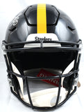 TJ Watt Autographed Steelers F/S Speed Flex Helmet - Beckett W Hologram *White