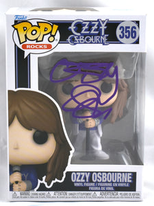 Ozzy Osbourne Autographed Funko Pop #356 - Beckett W Hologram *Purple