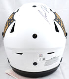 Travis Kelce Jason Kelce Signed NFL F/S Lunar Speed Flex Helmet - Beckett / PSA