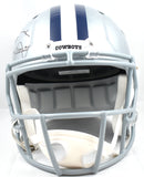 Staubach Dorsett Pearson Signed Cowboys F/S Speed Helmet - Beckett W Hologram