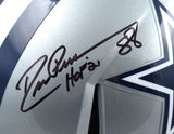 Staubach Dorsett Pearson Signed Cowboys F/S Speed Helmet w/HOF - Beckett W Holo