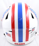 Earl Campbell Signed Oilers F/S 81-96 Speed Flex Helmet HOF - Beckett W Hologram