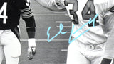 Earl Campbell Autographed Oilers 8x10 B/W Payton Photo - Beckett W Holo *Blue