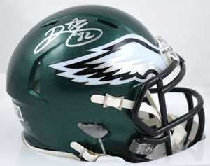 Ricky Watters Autographed Philadelphia Eagles Speed Mini Helmet - Beckett W Holo