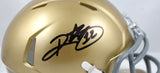 Ricky Watters Autographed Notre Dame Speed Mini Helmet - Beckett W Hologram