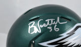 Brian Westbrook Autographed Philadelphia Eagles Speed Mini Helmet-Beckett W Holo