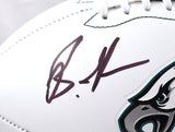 Brandon Graham Autographed Eagles Logo Football - Beckett W Hologram *Black