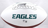 Brandon Graham Autographed Eagles Logo Football - Beckett W Hologram *Black