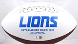 David Montgomery Autographed Detroit Lions Logo Football - Beckett W Hologram