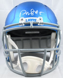 David Montgomery Signed Lions F/S Alt 2023 Speed Helmet-Beckett W Holo *White