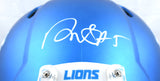 David Montgomery Signed Lions F/S Alt 2023 Speed Authentic Helmet-Beckett W Holo