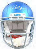 David Montgomery Signed Lions F/S Alt 2023 Speed Authentic Helmet-Beckett W Holo