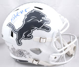 David Montgomery Signed Lions F/S Salute 2024 Speed Helmet-Beckett W Hologram