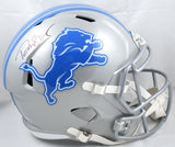 David Montgomery Autographed Detroit Lions F/S Speed Helmet - Beckett W Hologram