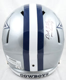 Bob Lilly Autographed Dallas Cowboys F/S Speed Helmet Mr. Cowboys-Beckett W Holo