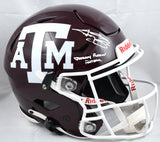 Johnny Manziel Autographed Texas A&M F/S Speed Flex Helmet - Beckett W Hologram