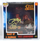 Ozzy Osbourne Autographed Jumbo Diary of a Madman Funko Pop #12 - JSA W *Yellow