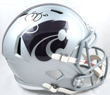 Darren Sproles Autographed Kansas State F/S Speed Helmet - Beckett W Hologram