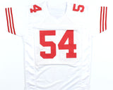 Fred Warner Autographed Red Pro Style Jersey - Beckett W Hologram *Black