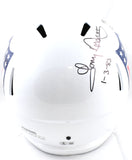 Tony Dorsett Derrick Henry Signed NFL F/S Speed Helmet 99 yd TD Club- Beckett W