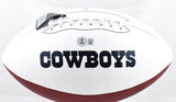 DeMarvion Overshown Autographed Dallas Cowboys Logo Football Beckett W Hologram