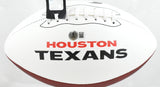 Nico Collins Autographed Houston Texans Logo Football - Beckett W Hologram
