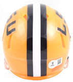 Patrick Peterson Autographed LSU Tigers Speed Mini Helmet - Beckett W Hologram