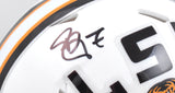 Patrick Peterson Signed LSU Tigers White Speed Mini Helmet - Beckett W Hologram