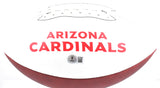 Patrick Peterson Autographed Arizona Cardinals Logo Football- Beckett W Hologram