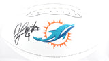 Jonnu Smith Autographed Miami Dolphins Logo Football - Beckett W Hologram *Black