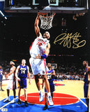 Rasheed Wallace Autographed Detroit Pistons 16x20 Dunk Photo  Beckett W Hologram