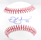 Nick Swisher Autographed Rawlings OML Baseball - Beckett W Hologram *Blue