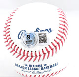 Don Mattingly Autographed Rawlings OML Baseball Hit Man - Beckett W Hologram