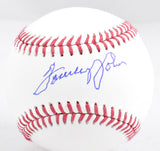 Tommy John Autographed Rawlings OML Baseball  - Beckett W Hologram *Blue