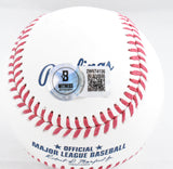 Aaron Boone Autographed Rawlings OML Baseball ALCS HR - Beckett W Hologram *Blue