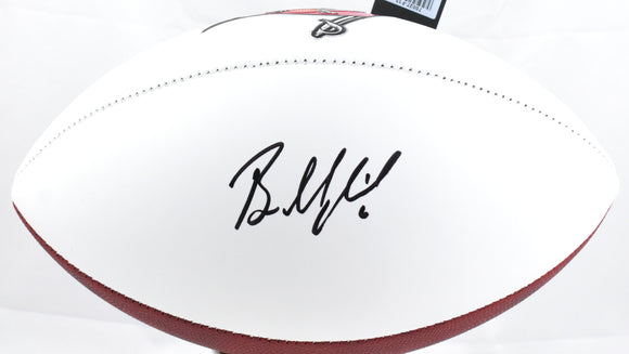 Baker Mayfield Autographed Tampa Bay Buccaneers Logo Football Beckett W Hologram