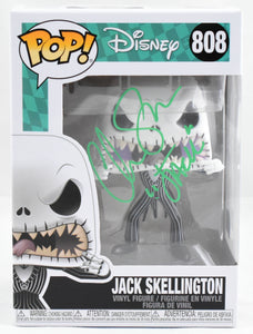 Chris Sarandon Autographed Jack Skellington Funko Pop #808 - Beckett *Green