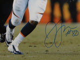 Julius Thomas Autographed 16x20 Vertical Against Ravens Photo- JSA Authenticated